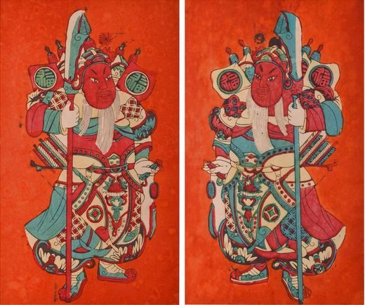 佛山木版年画 · 真实工艺实物 / 代表作品参考，新增60 · 真实工艺图已稳定收录