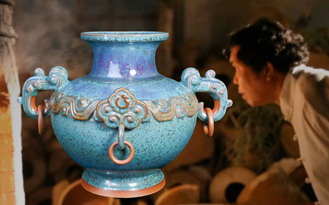 钧瓷烧制技艺 · 真实工艺实物 / 代表作品参考，新增60 · 真实工艺图已稳定收录