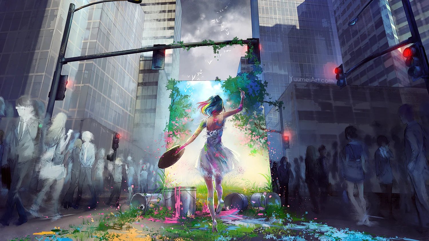 Yuumei（Wenqing Yan） 代表作示例