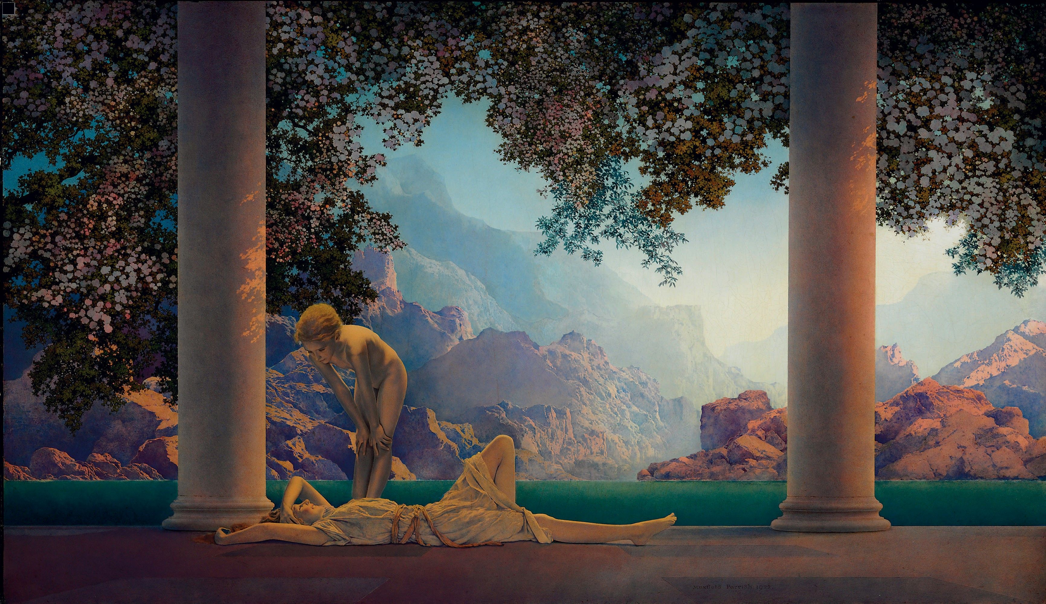 Maxfield Parrish 代表作示例