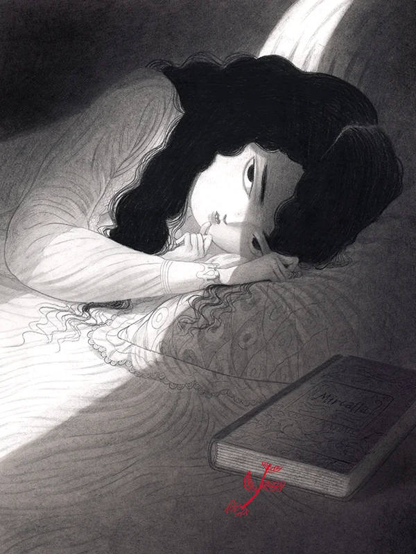 Julia Sarda 治愈插画示例