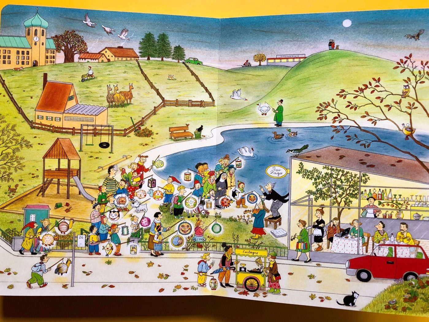 Rotraut Susanne Berner 治愈插画示例