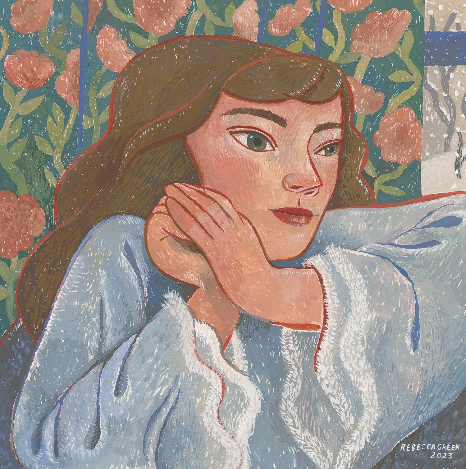 Wendy MacNaughton 治愈插画示例