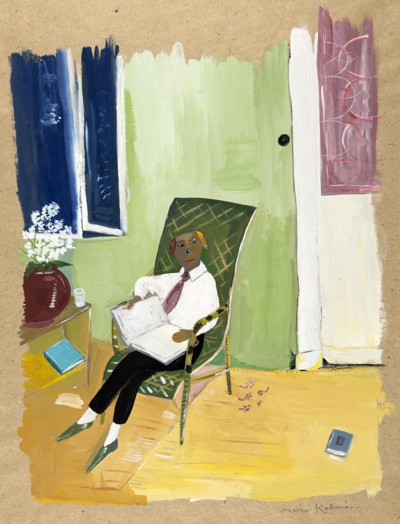 Maira Kalman 治愈插画示例