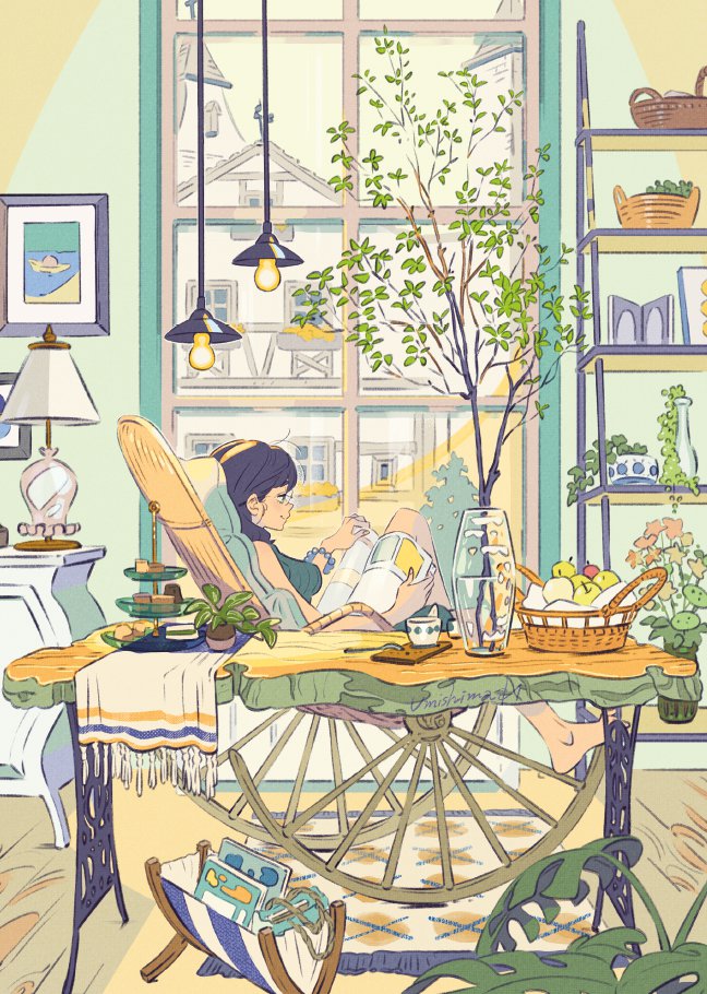 Masae Takahashi 治愈插画示例