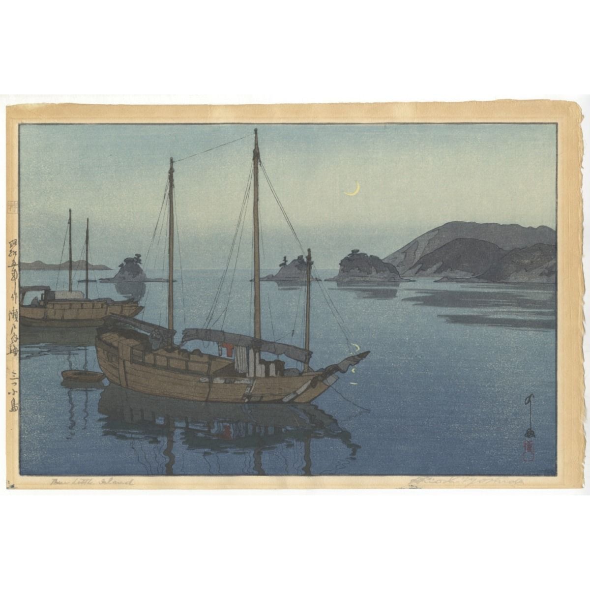 Hiroshi Yoshida 治愈插画示例