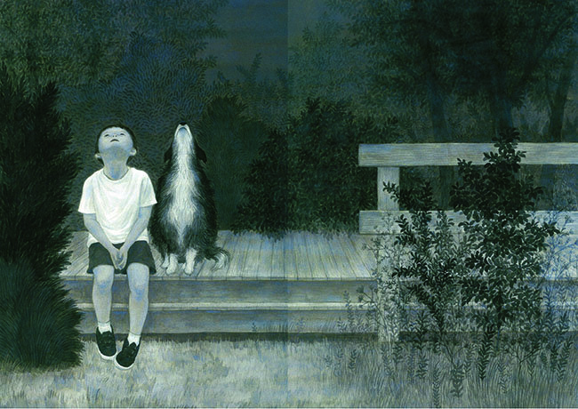 Aiko Fukawa 治愈插画示例