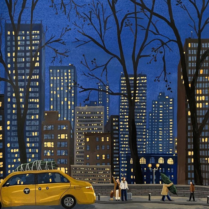 YI SEULA 治愈插画示例