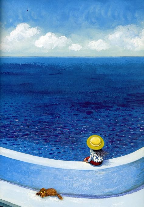 Lisk Feng 治愈插画示例