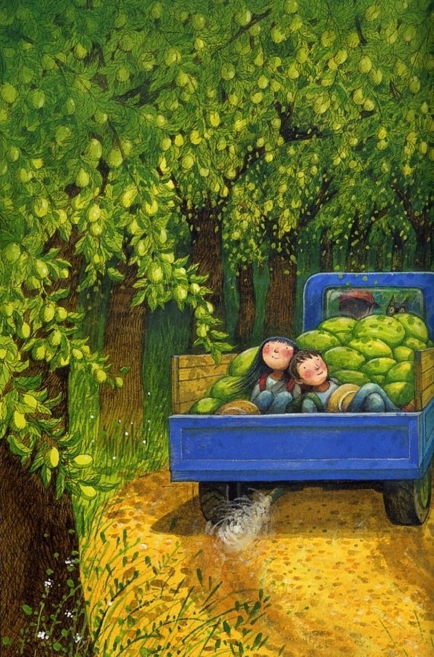 Jimmy Liao 治愈插画示例