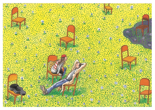 幾米 治愈插画示例